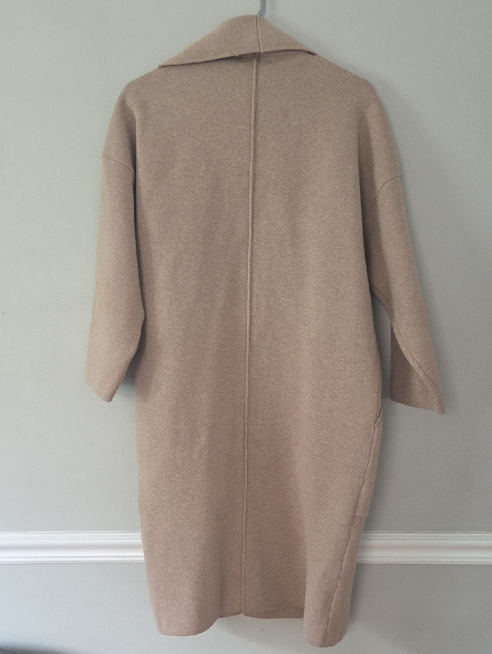 Long Cashmere Blend Cardigan (L) - Picture 6 of 6